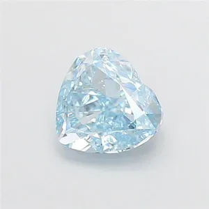 1ct MARQUISE Fancy Vivid Blue VS1 Coloured Lab diamond