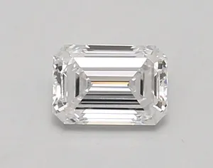 0.66ct EMERALD D VVS1 Lab diamond