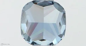 0.51ct CUSHION Fancy Intense Blue VS2 Coloured Lab diamond