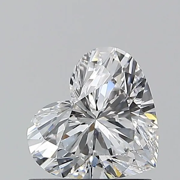 0.9ct HEART D SI1 Natural diamond