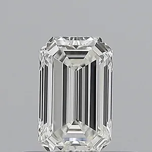 0.51ct EMERALD H VVS2 Natural diamond