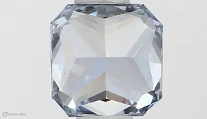 0.51ct RADIANT Fancy Intense Blue VS1 Coloured Lab diamond