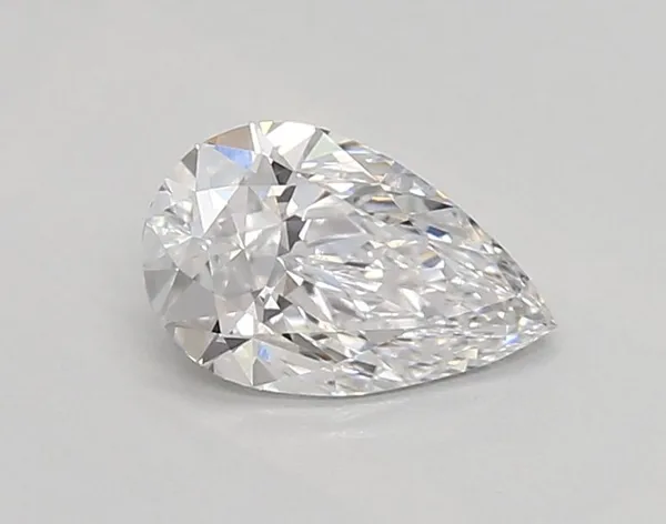 0.66ct PEAR D VVS2 Lab diamond