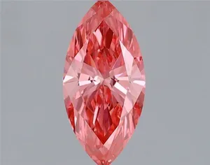 0.83ct MARQUISE Fancy Vivid Pink VS1 Coloured Lab diamond