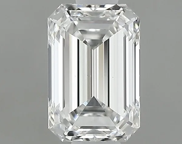 0.5ct EMERALD F VS1 Natural diamond