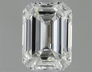 0.43ct EMERALD G VVS1 Natural diamond