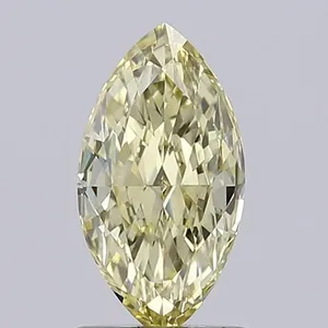 1.05ct MARQUISE Fancy Yellow VVS2 Coloured Lab diamond