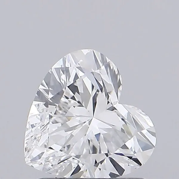 1.05ct HEART D VVS2 Lab diamond