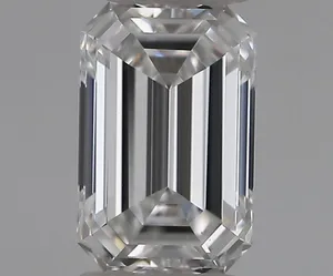 0.31ct EMERALD D VVS2 Natural diamond