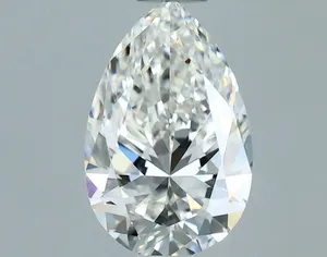 0.5ct PEAR H VVS2 Natural diamond
