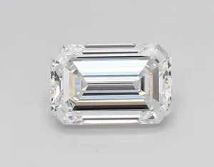 0.42ct EMERALD D VVS1 Lab diamond