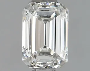 0.72ct EMERALD F VS1 Lab diamond