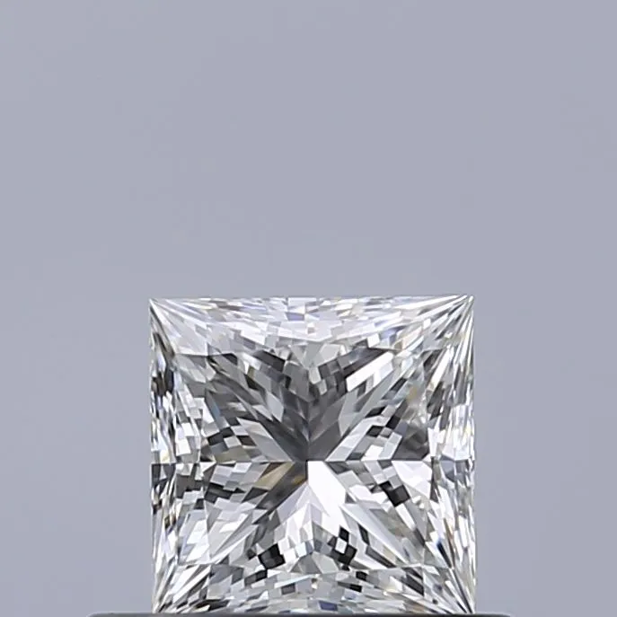 0.51ct PRINCESS F VVS1 Natural diamond