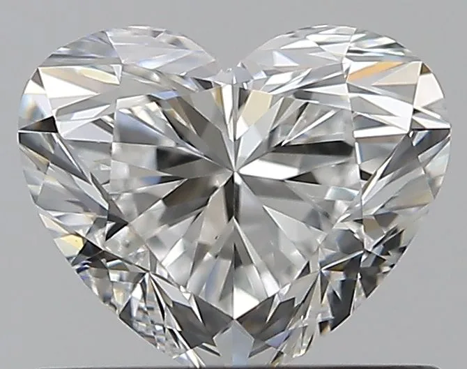 0.71ct HEART F VS1 Natural diamond