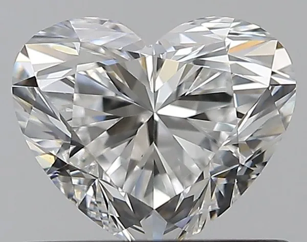 0.71ct HEART F VS1 Natural diamond