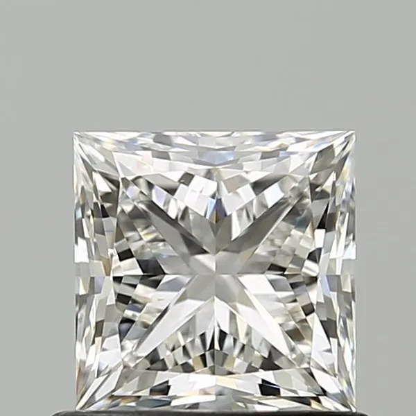 0.9ct PRINCESS G VVS2 Natural diamond