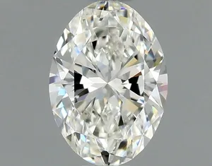 0.53ct OVAL H VVS1 Natural diamond