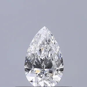0.3ct PEAR D IF Natural diamond