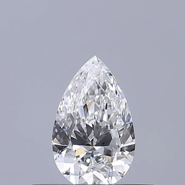 0.3ct PEAR D IF Natural diamond
