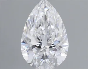 0.45ct PEAR D VS1 Natural diamond