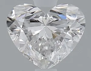1.01ct HEART E SI1 Natural diamond