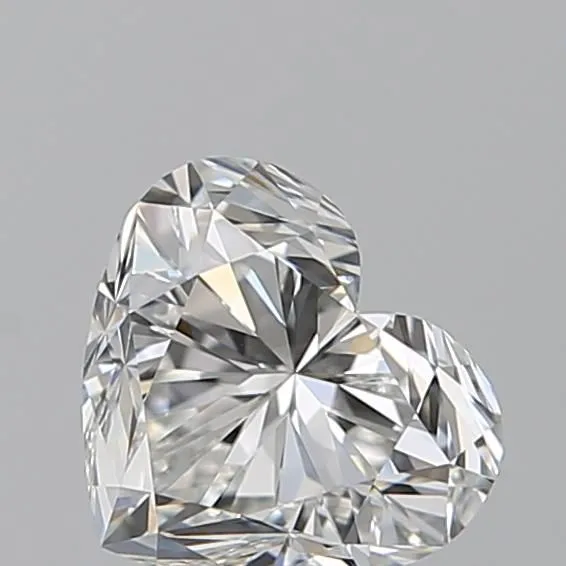 0.71ct HEART G VVS2 Natural diamond