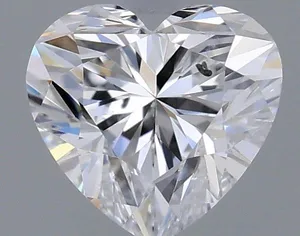 0.3ct HEART D SI2 Natural diamond