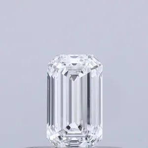 0.3ct EMERALD F VVS2 Natural diamond