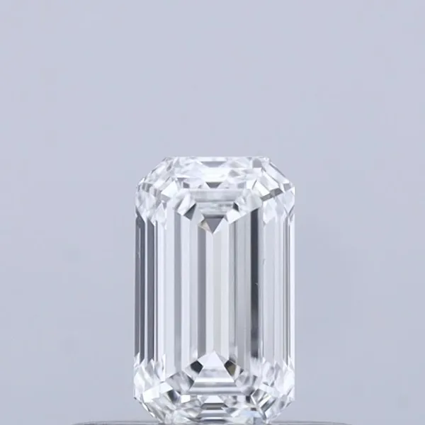 0.3ct EMERALD F VVS2 Natural diamond