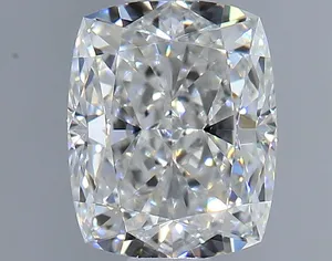 0.58ct CUSHION F VVS2 Natural diamond