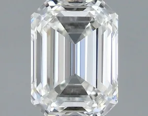 0.6ct EMERALD H VVS1 Natural diamond