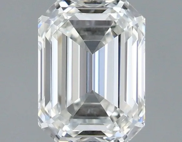0.6ct EMERALD H VVS1 Natural diamond