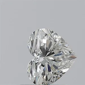 1.01ct HEART G VS1 Natural diamond