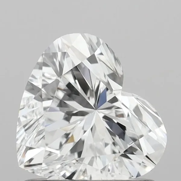 1ct HEART D VVS1 Lab diamond