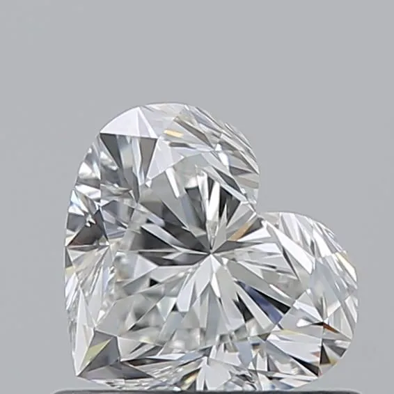 0.70ct HEART G VVS2 Natural diamond