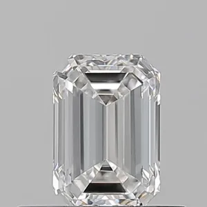0.5ct EMERALD E VVS2 Natural diamond