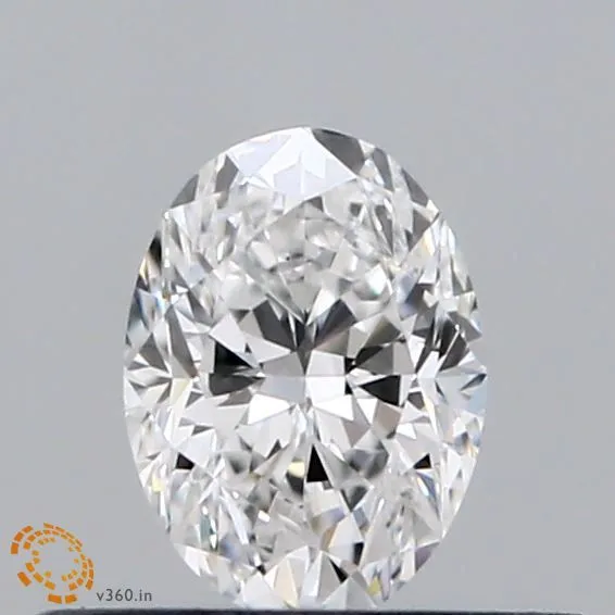 0.33ct OVAL D VVS1 Natural diamond