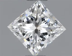 0.46ct PRINCESS H VVS2 Natural diamond