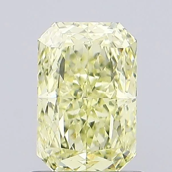 1.11ct RADIANT Fancy Intense Yellow VVS2 Coloured Lab diamond