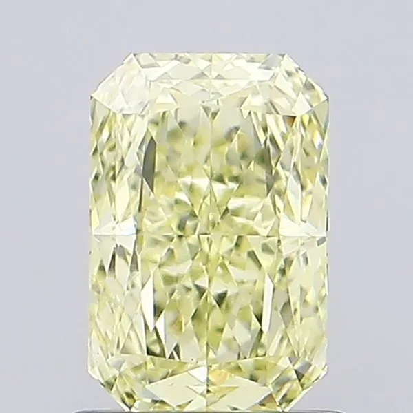 1.11ct RADIANT Fancy Intense Yellow VVS2 Coloured Lab diamond