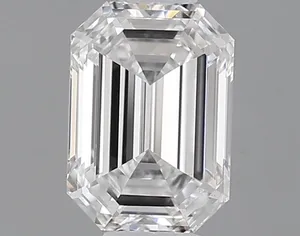 0.51ct EMERALD D VS1 Lab diamond
