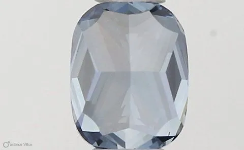 0.4ct CUSHION Fancy Vivid Blue VS1 Coloured Lab diamond