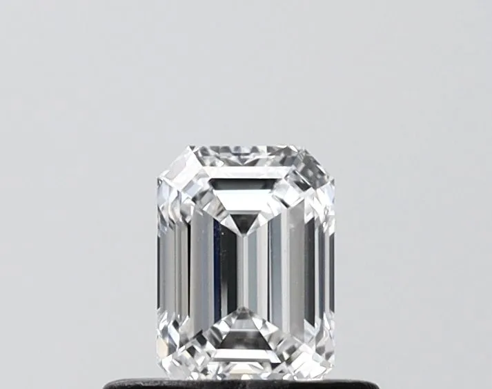 0.53ct EMERALD D VVS2 Lab Grown diamond