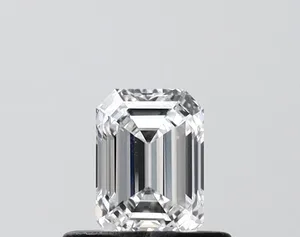 0.53ct EMERALD D VVS2 Lab diamond