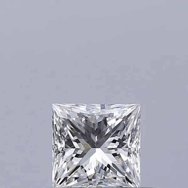 0.32ct PRINCESS D VVS2 Natural diamond