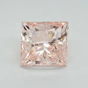 4.5ct PRINCESS Fancy Intense Pink VS2 Coloured Lab diamond