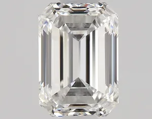 0.6ct EMERALD F VVS1 Natural diamond