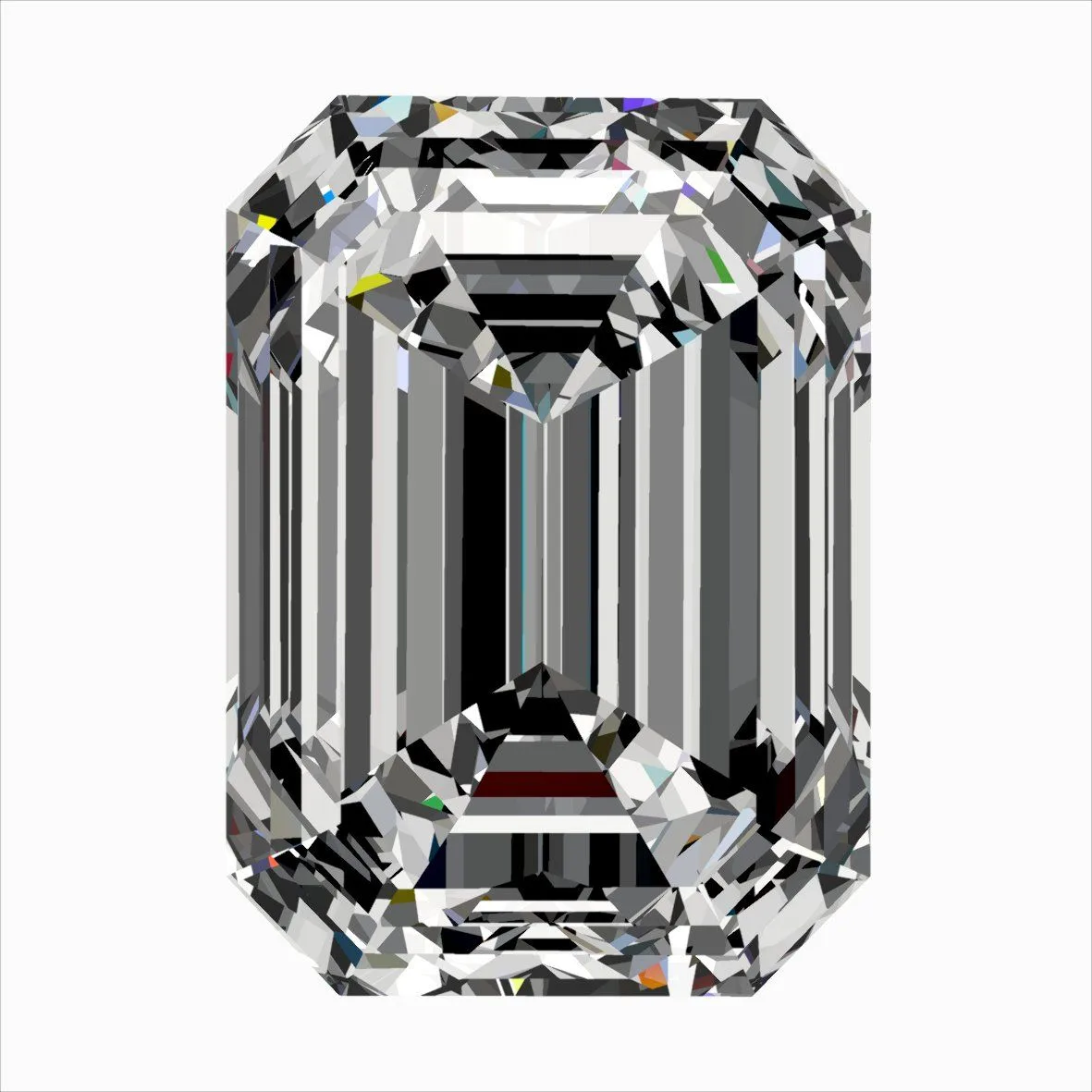 0.33ct EMERALD D VVS2 Natural diamond
