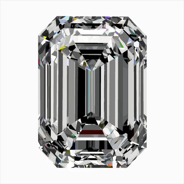 0.33ct EMERALD D VVS2 Natural diamond