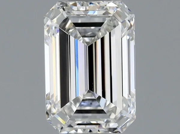 0.5ct EMERALD F VVS1 Natural diamond